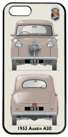 Austin A30 4 door saloon 1953 version Phone Cover Vertical